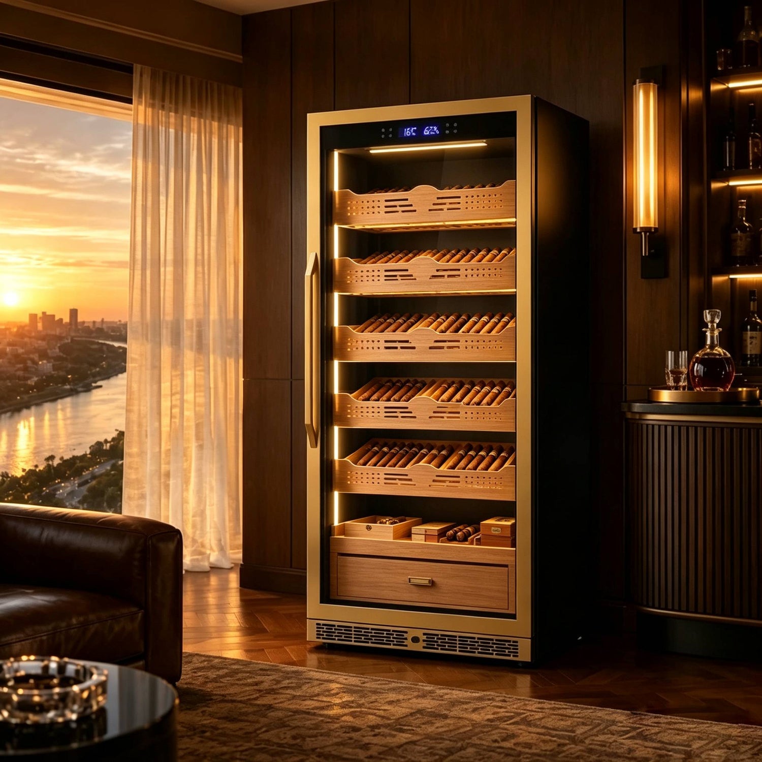 Why You Need Extra Space When Choosing a Cigar Humidor Cabinet？
