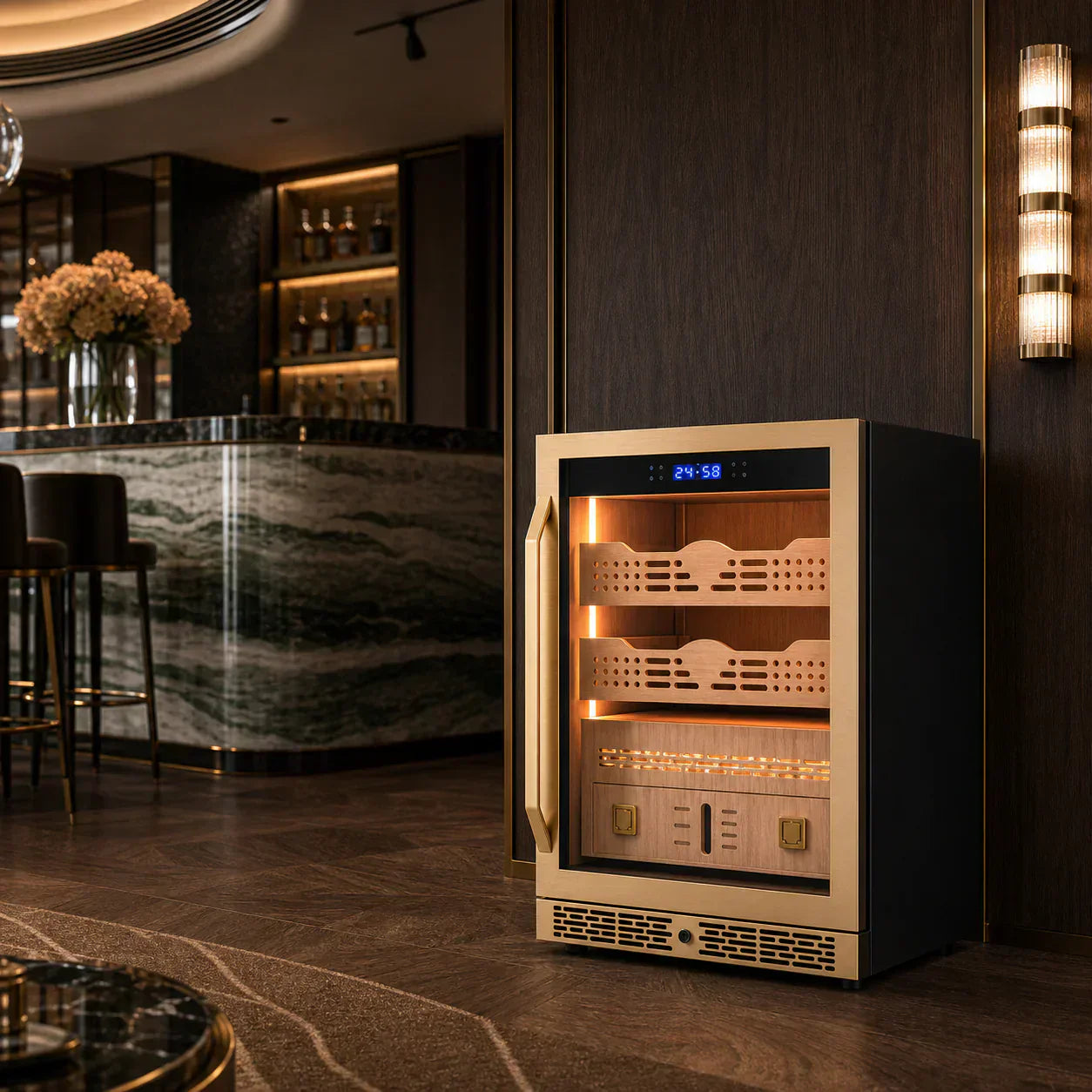 How do you choose the right cigar humidor cabinet for your collection?