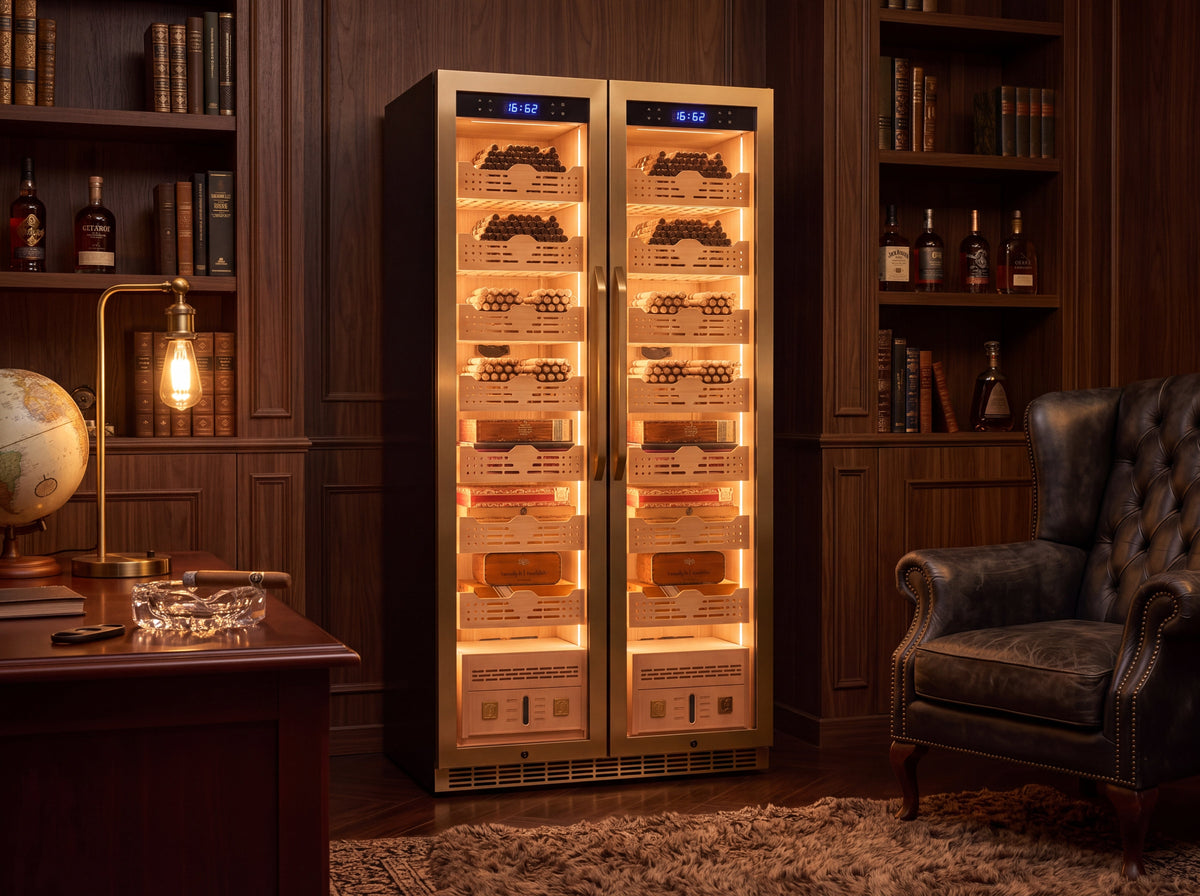 BALANS BX-735 Largest Cigar Humidor Cabinet