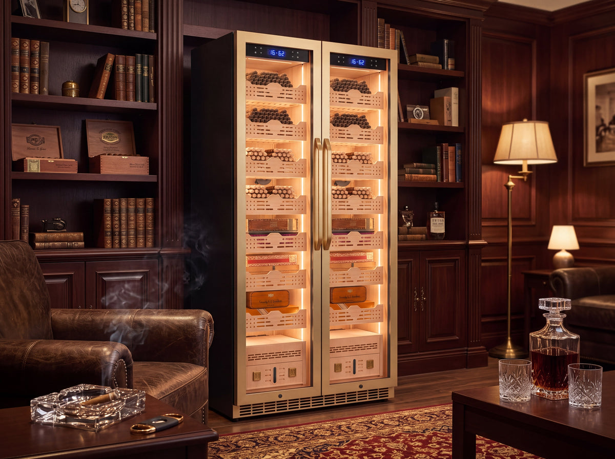 Large Cigar Humidor Airflow: How to Prevent Humidity Problems in Big Cigar Cabinets