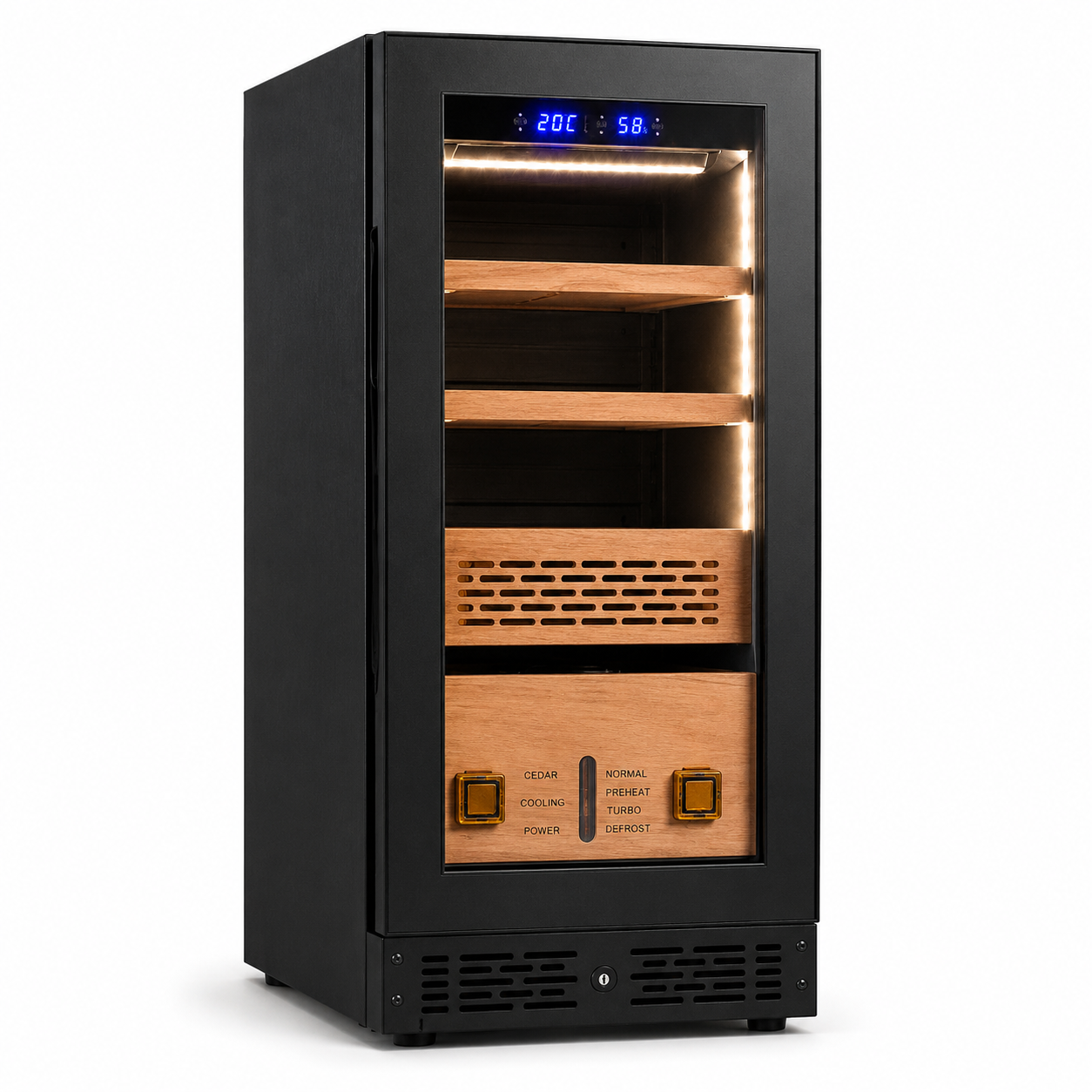 Balans BX-108 96L Spanish Cedar Humidor | 200-250 Count