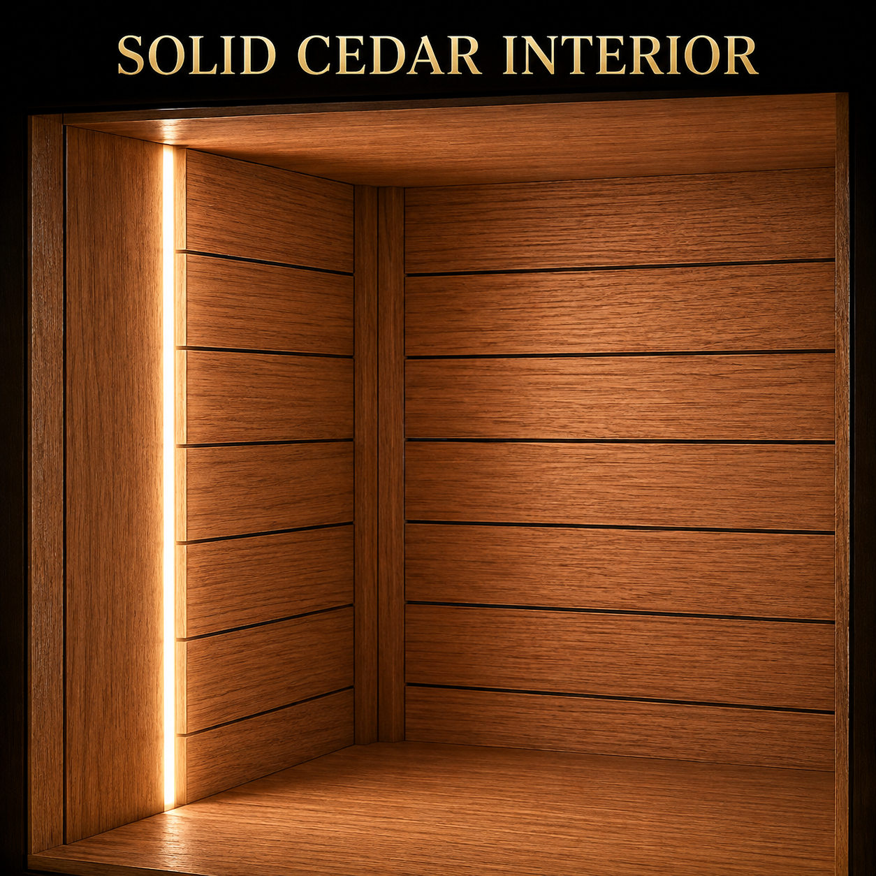 Balans BXW-220 220L Spanish Cedar Humidor | 600-1000 Count