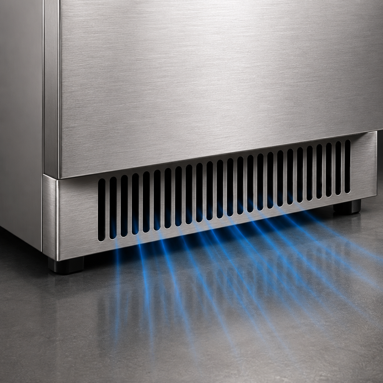 BALANS BC-145WS 154 Can Double Drawer Beverage Cooler | Built-In Stainless Steel Refrigerator