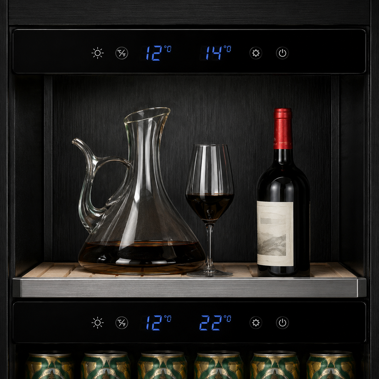 BALANS BJ-465WT 508L Triple Zone Wine & Beverage Cooler