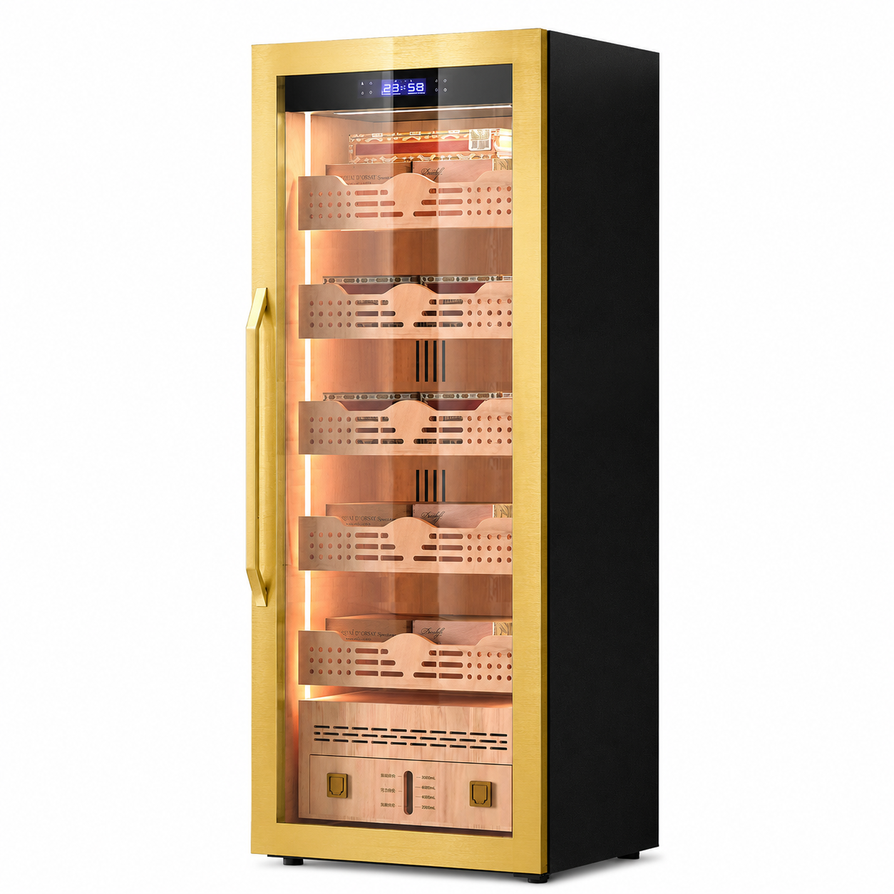 Balans BXW-308B 316L Spanish Cedar Humidor | 1,280-1,580 Count