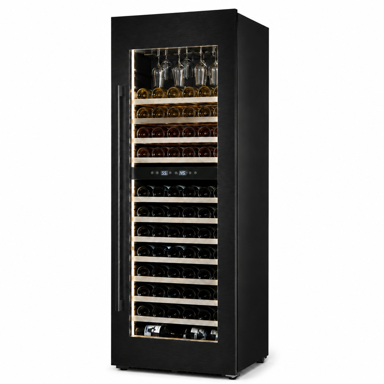 BALANS JC-350WD 325L Built-In Dual Zone Wine Cabinet | 68 Bottle Wine Cooler
