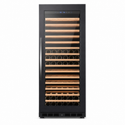 BALANS JC-350WS 325L Black Stainless Steel Wine Cooler | 75 Bottle Wine Refrigerator