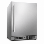 BALANS BD-130WS 130L Stainless Steel Beverage Cooler | Built-In Drink Refrigerator