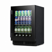 BALANS BJ-130WS/140WS 154 Can Beverage Cooler | Stainless Steel Built-In Drink Refrigerator