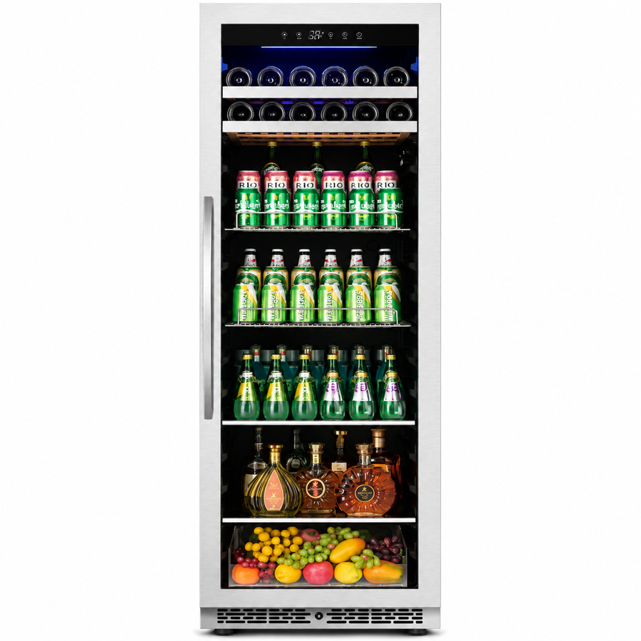 BALANS BJ-465WS 508L Silver Wine & Beverage Cooler | Large Capacity Wine Cooler