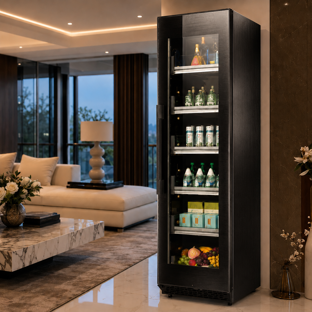 BALANS BJ-508WS Full Height Wine & Beverage Cooler | 270L/380L Beverage Cooler