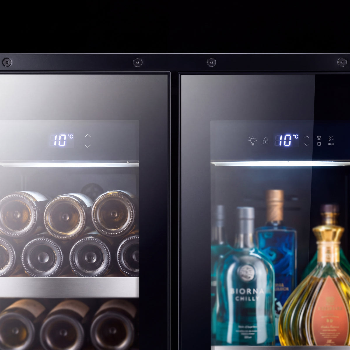BJ-608WDA digital touch temperature control panel