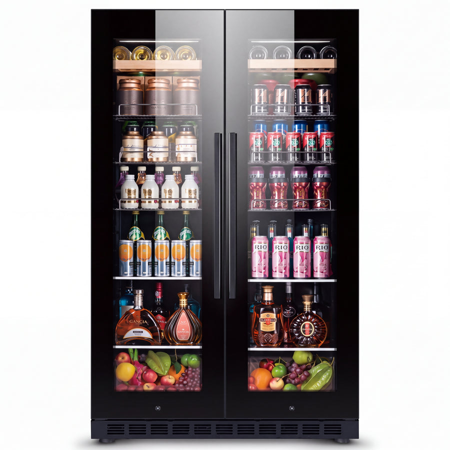 BALANS BJ-635WD 300L dual zone wine and beverage cooler