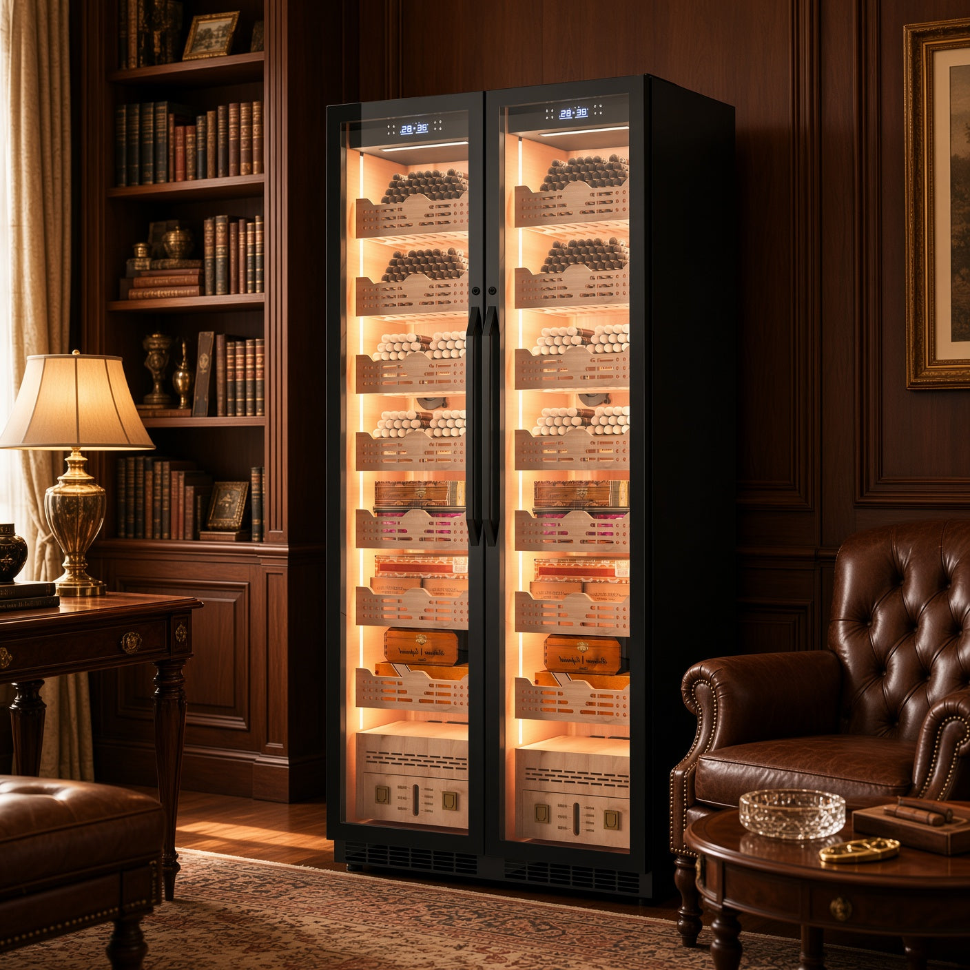 BALANS BX-735 large cigar humidor cabinet