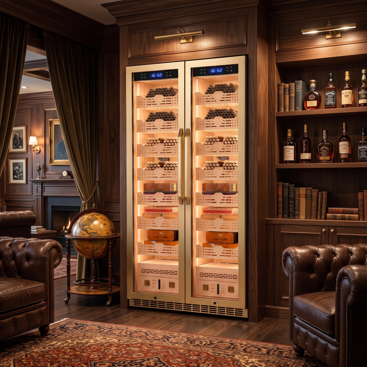 BX-735 760L Deep cigar humidor cabinet