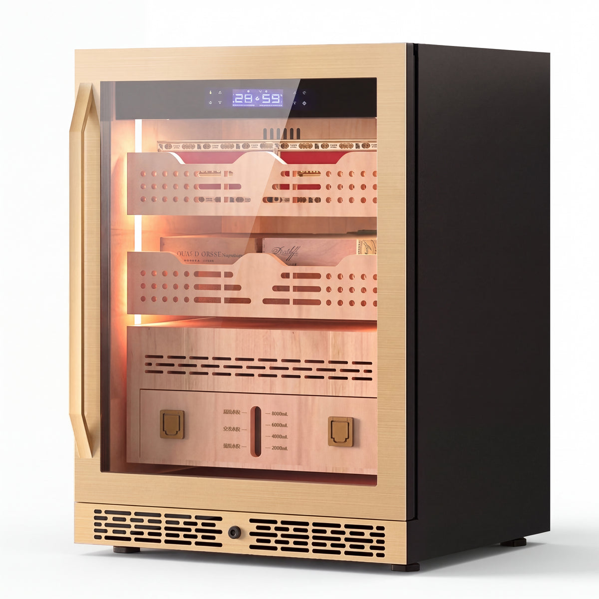 BALANS BXW-118 140L built-in cigar humidor cabinet
