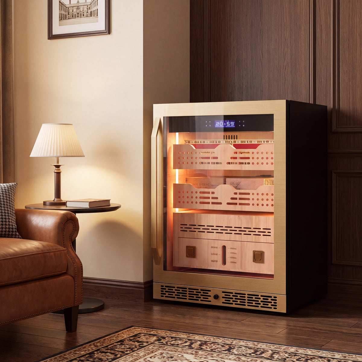 BALANS BXW-118 under-counter electric cigar humidor