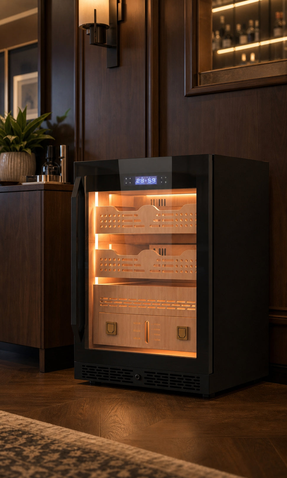 BXW-118 Single Door Humidor