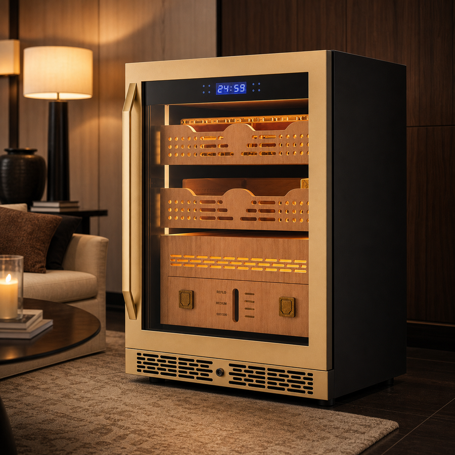 Balans BXW-118 140L Spanish Cedar Humidor | 300-500 Count