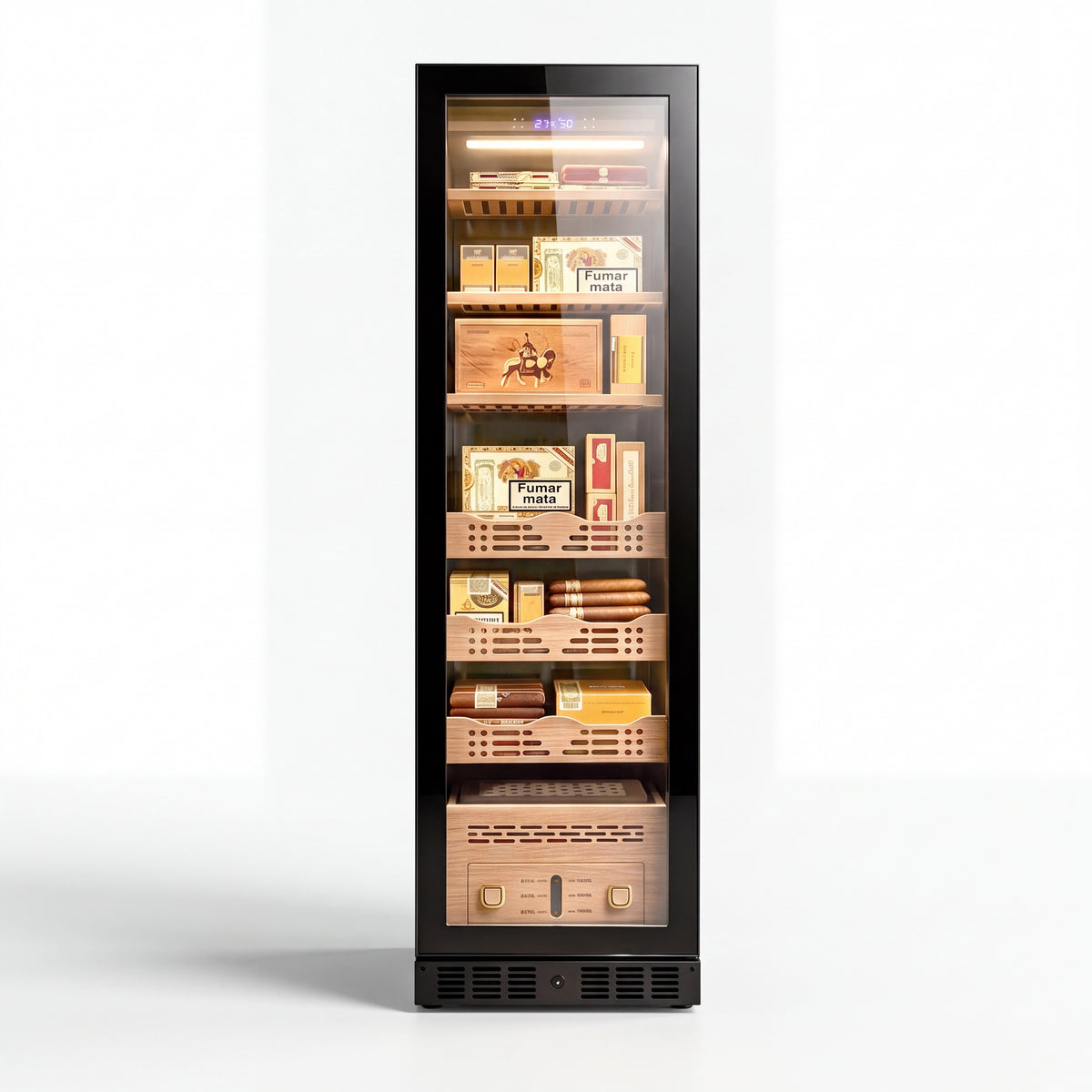 BALANS BXW-188 160L Smart Electric Cigar Humidor Cabinet | WiFi Control
