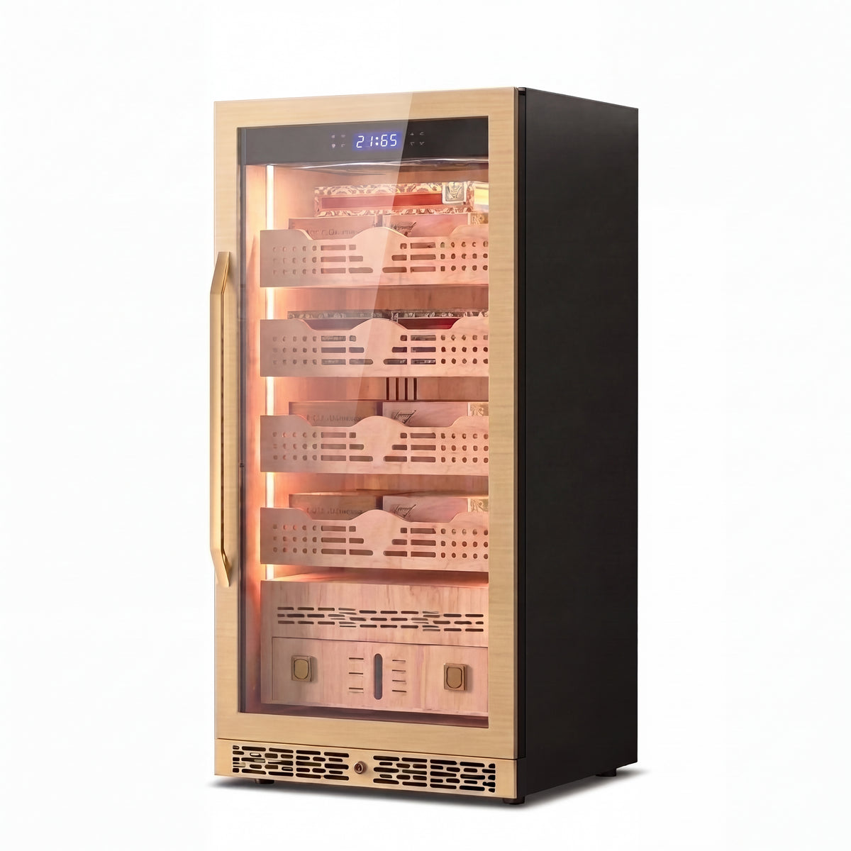 BALANS BXW-220 220L Freestanding Cigar Humidor Cabinet | 600–1,000 Cigars