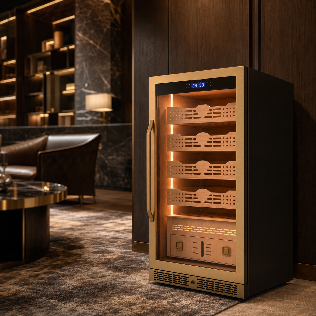 BXW-220 Single Door Humidor