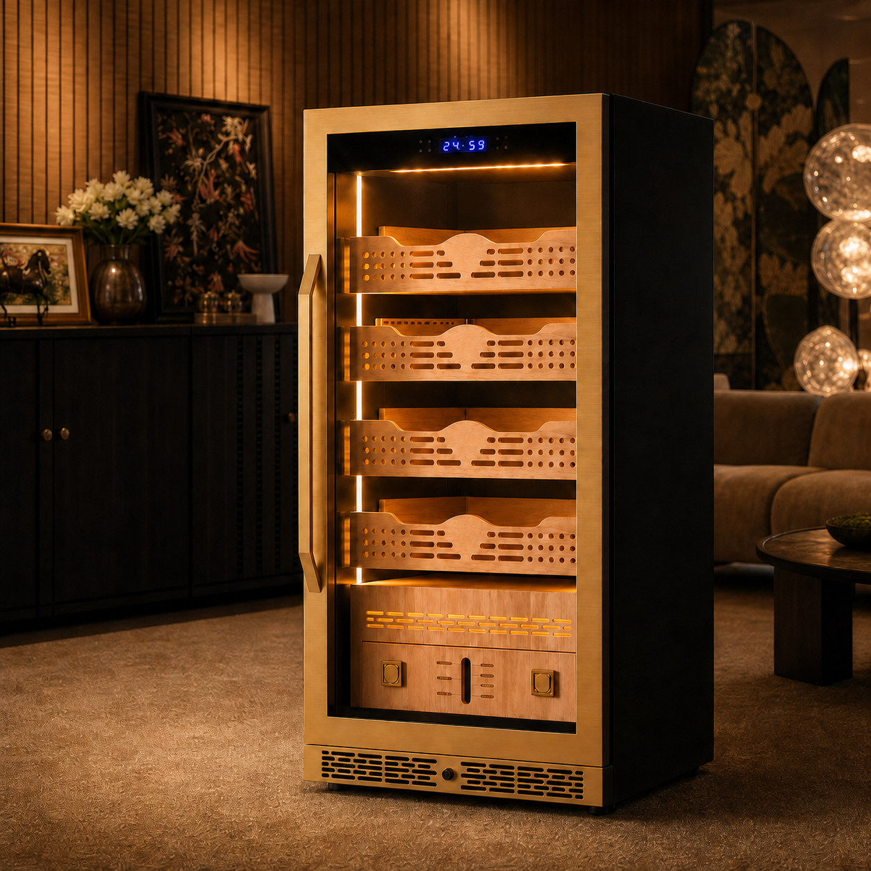 BXW-220 Single Door Humidor
