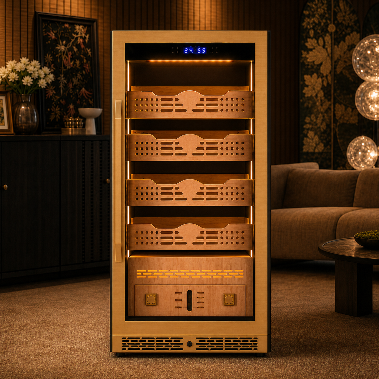 BXW-220 Single Door Humidor