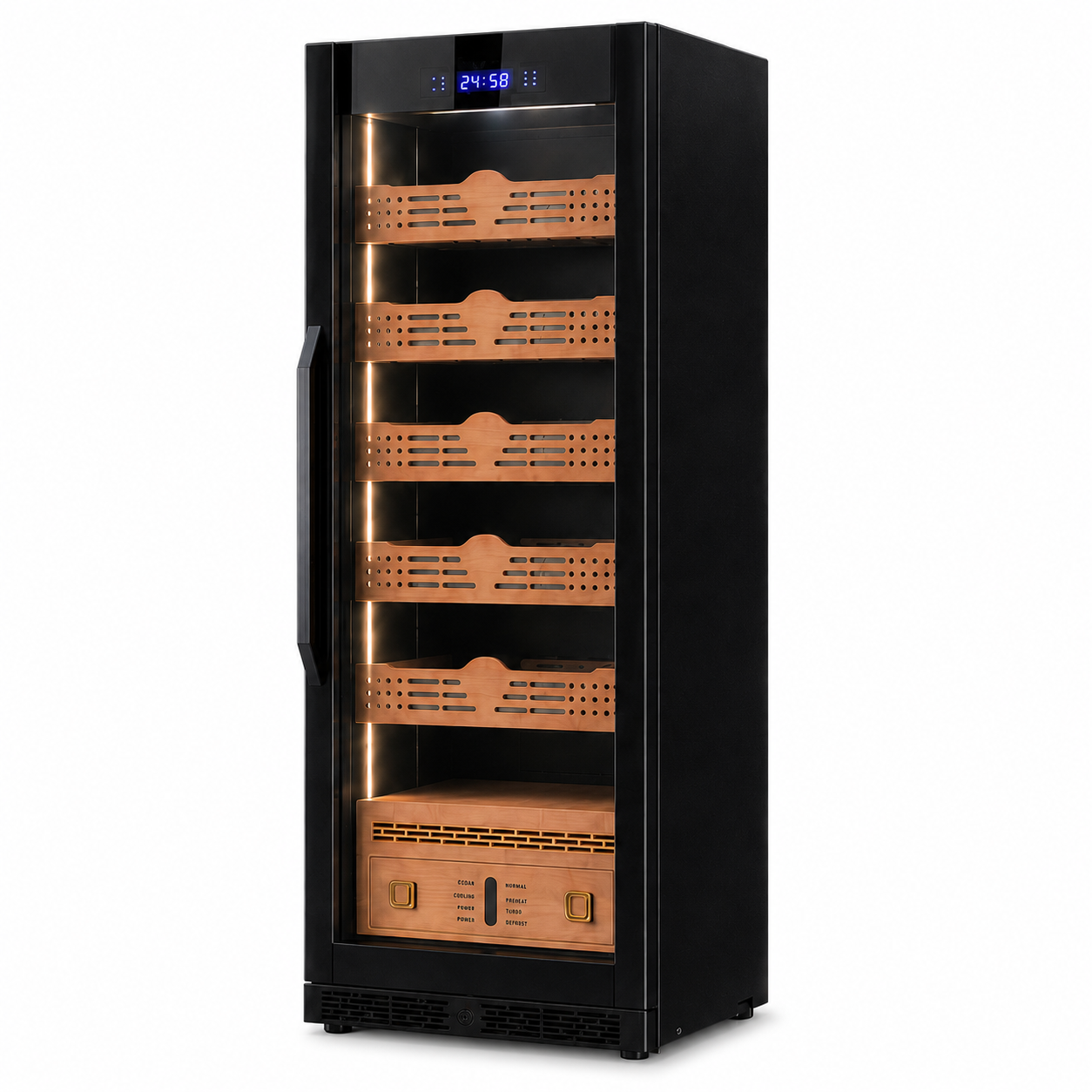 BXW-308A Single Door + Drawer Humidor