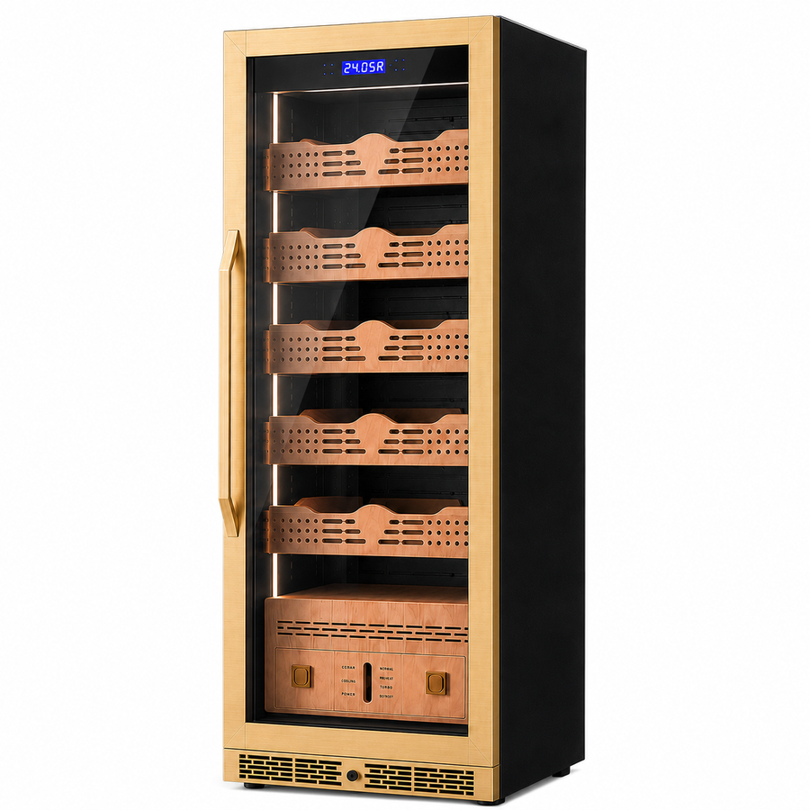 BXW-308A Single Door + Drawer Humidor