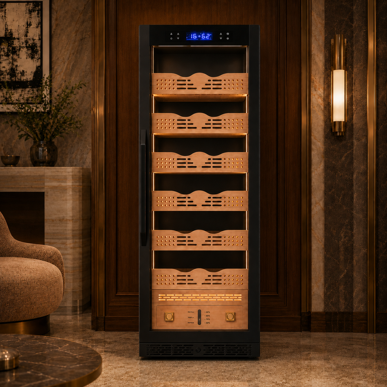 BXW-435A Single Door Humidor