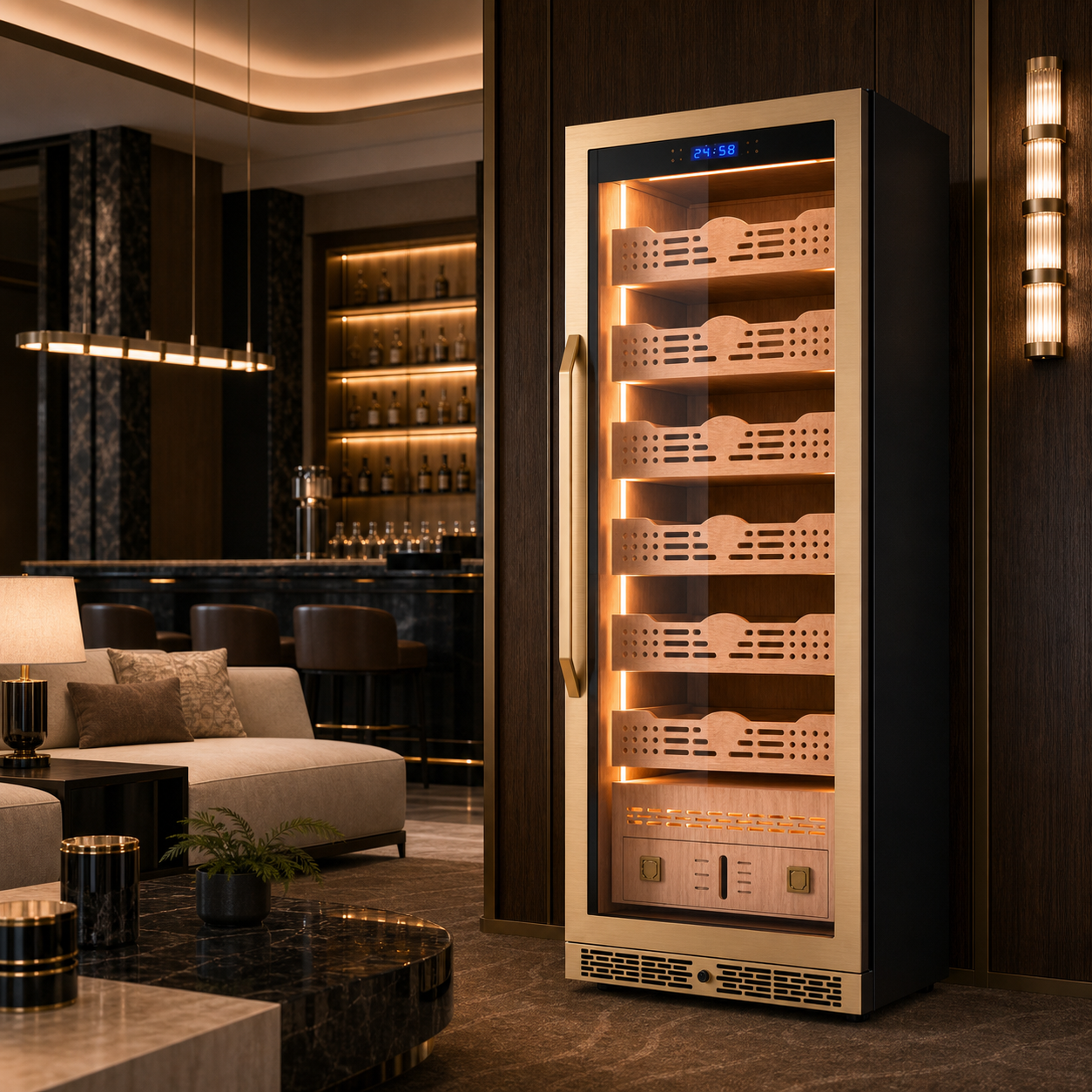 BXW-435A Single Door Humidor