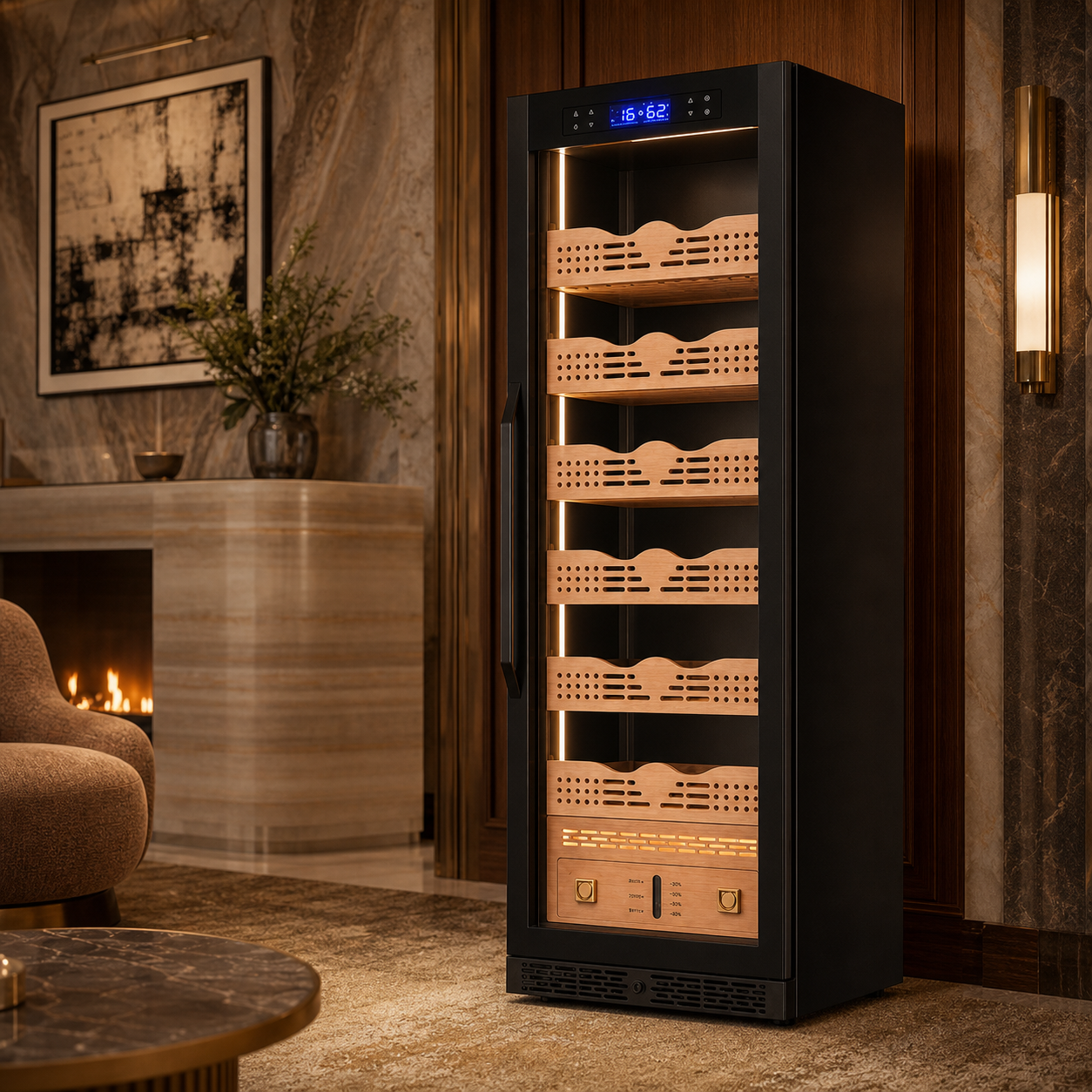 BXW-435A Single Door Humidor