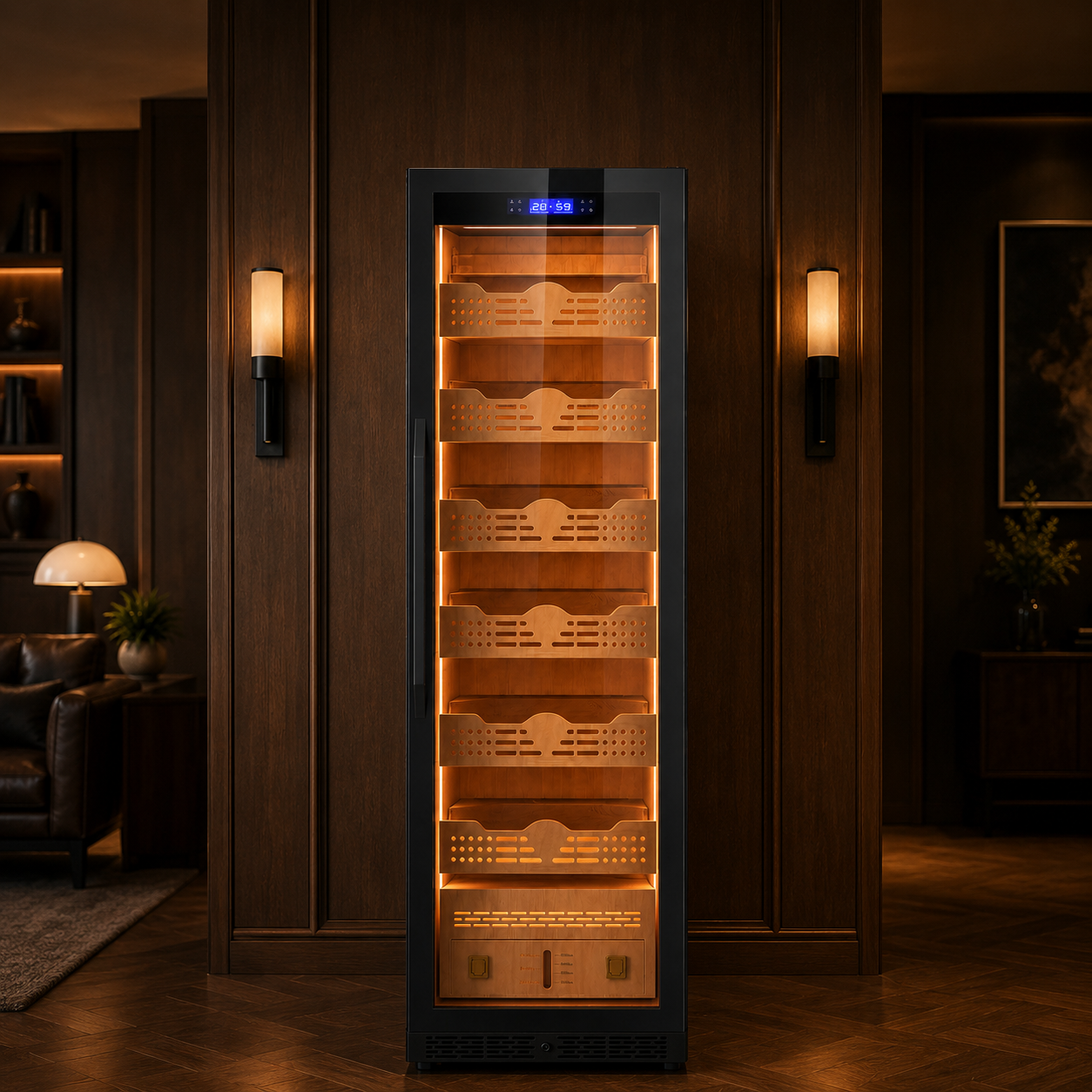 BXW-435A Single Door Humidor