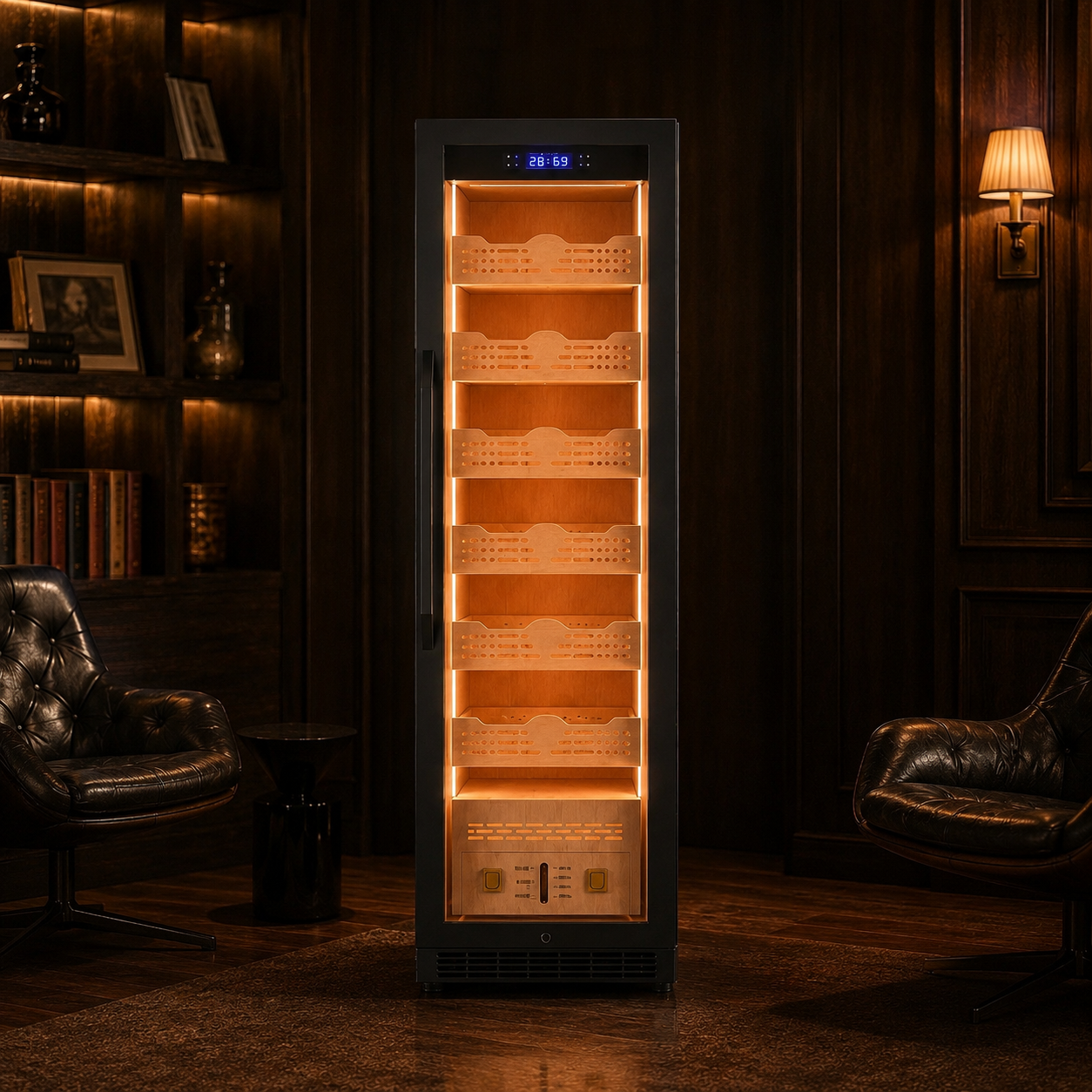 BX-435B Single Door Humidor