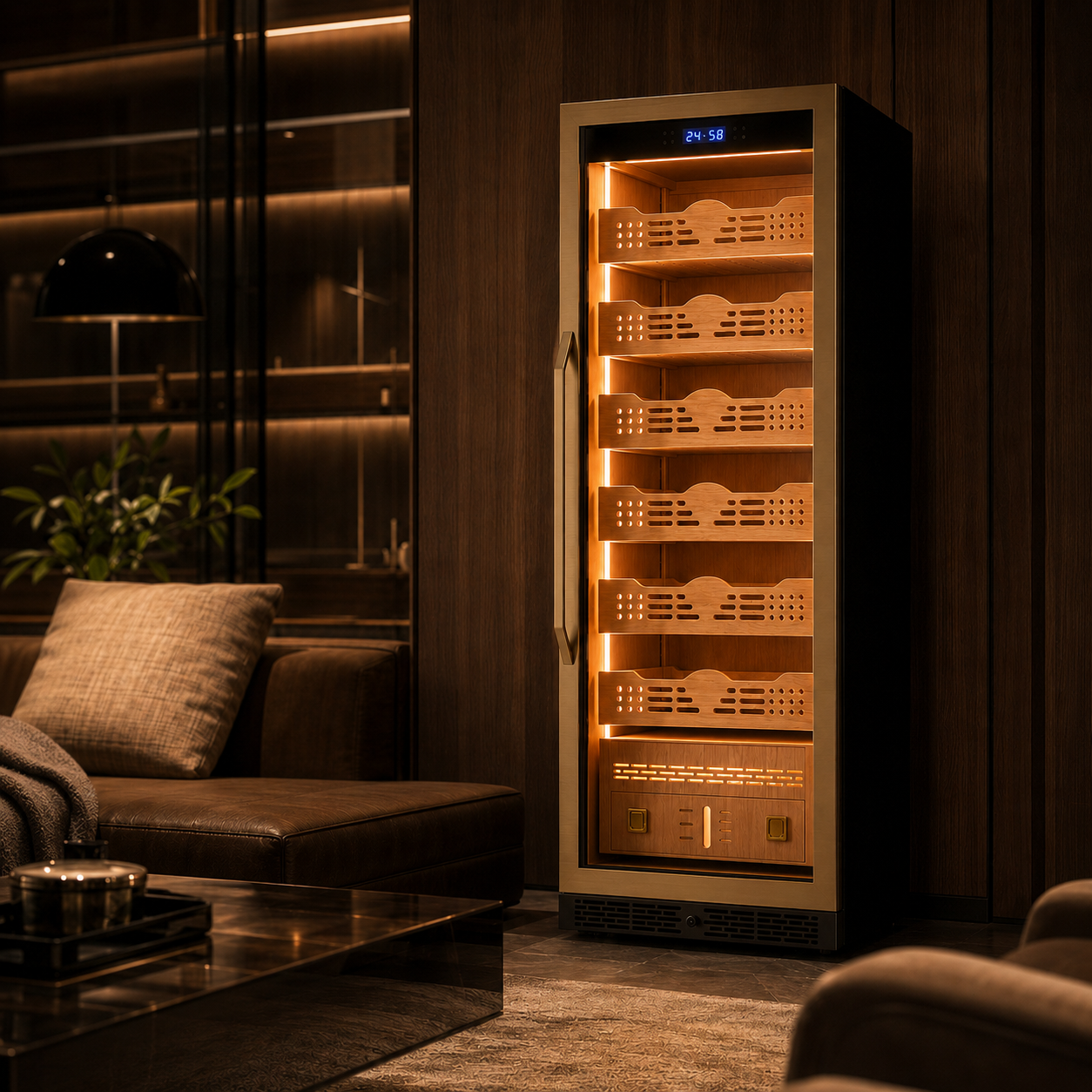 BX-435B Single Door Humidor