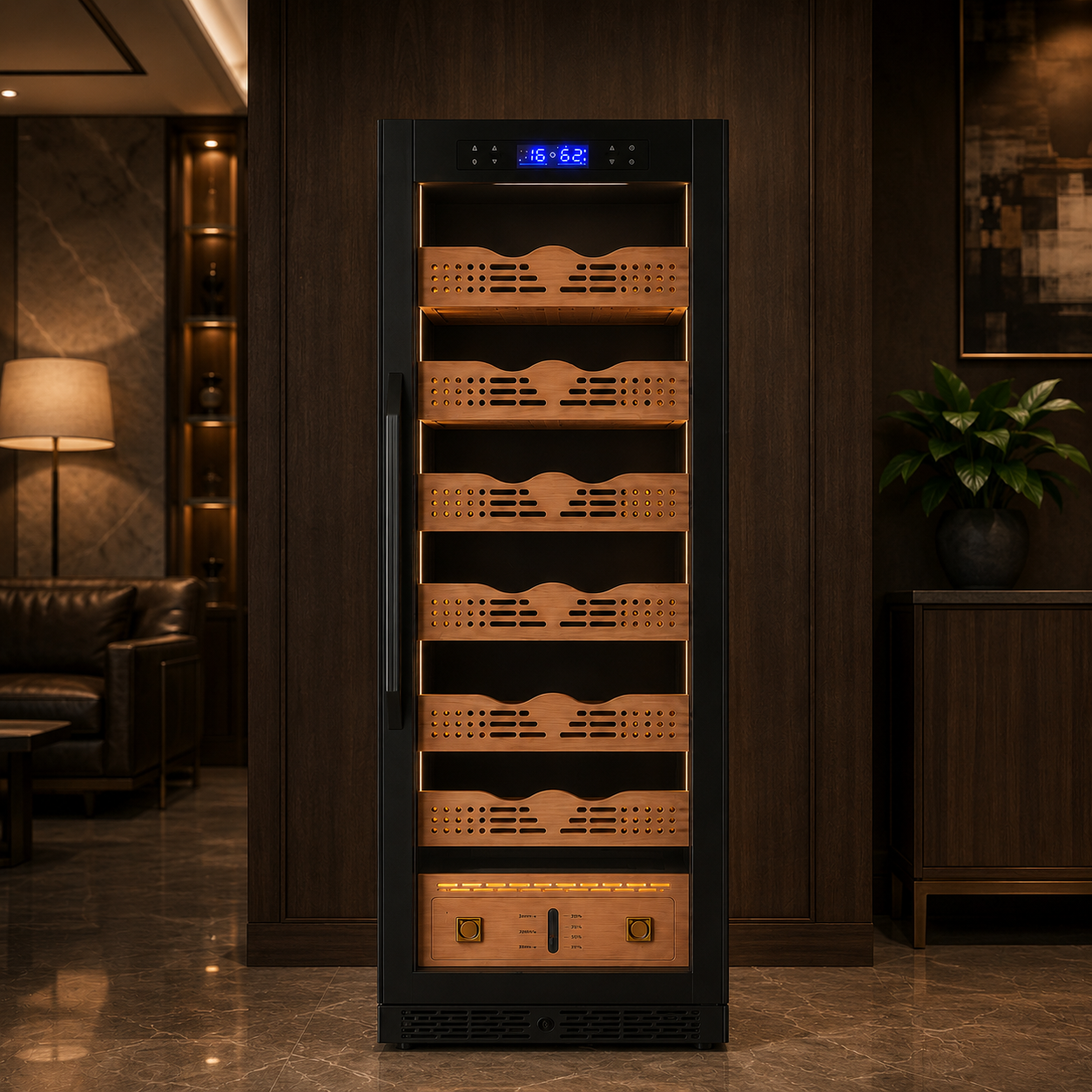 BX-435B Single Door Humidor