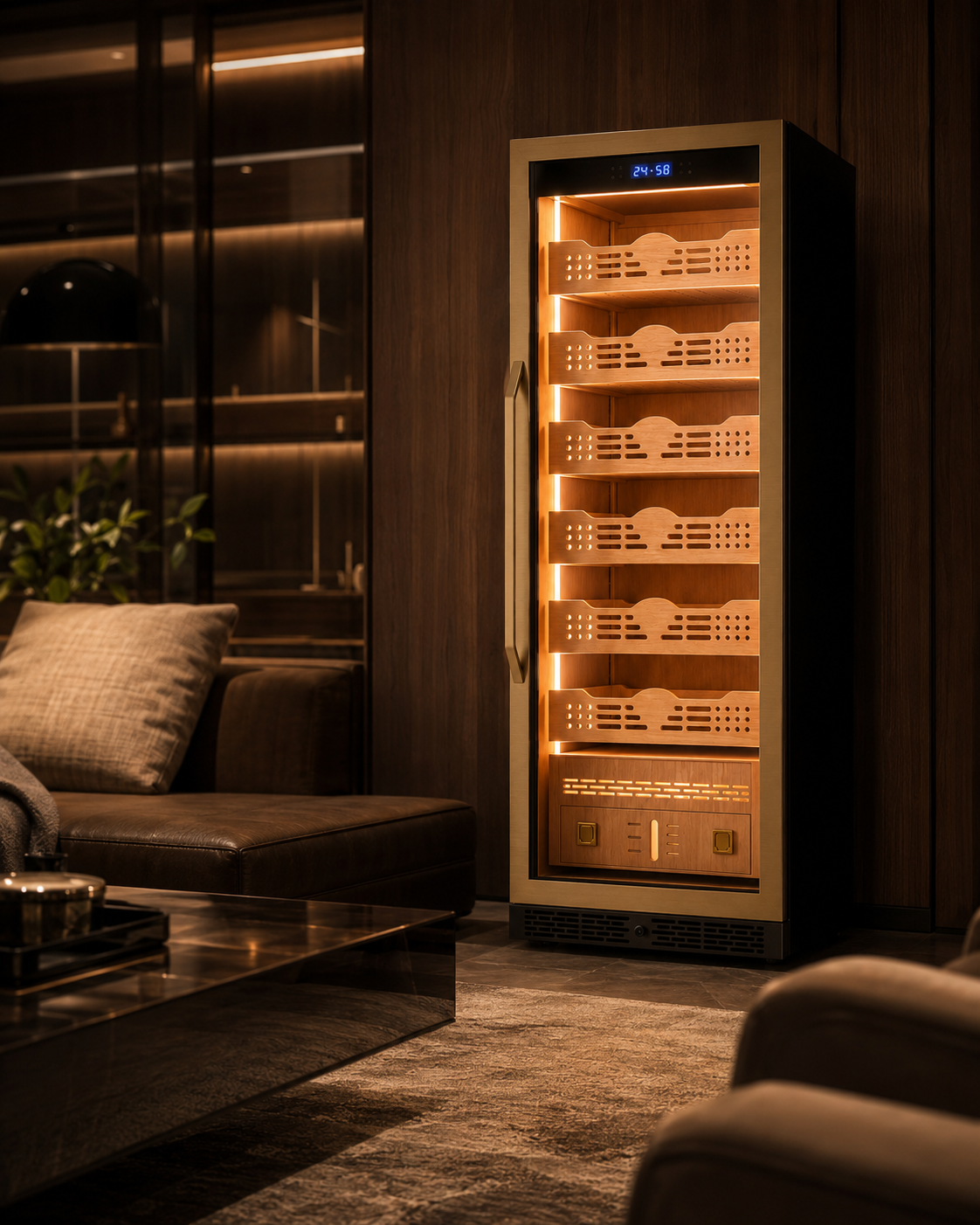 BX-435B Single Door Humidor