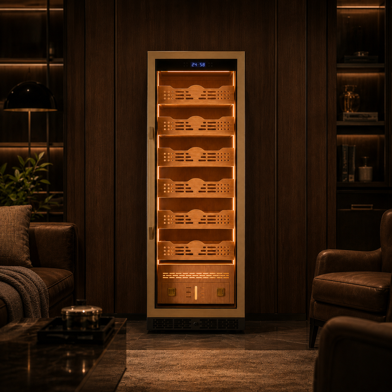 BX-435B Single Door Humidor