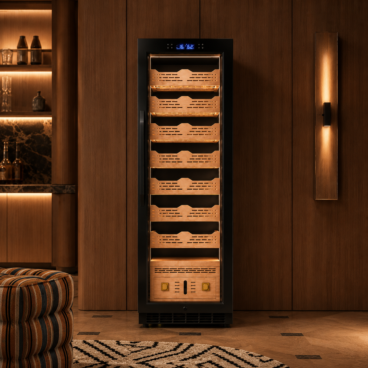 BXW-508 Single Door Humidor