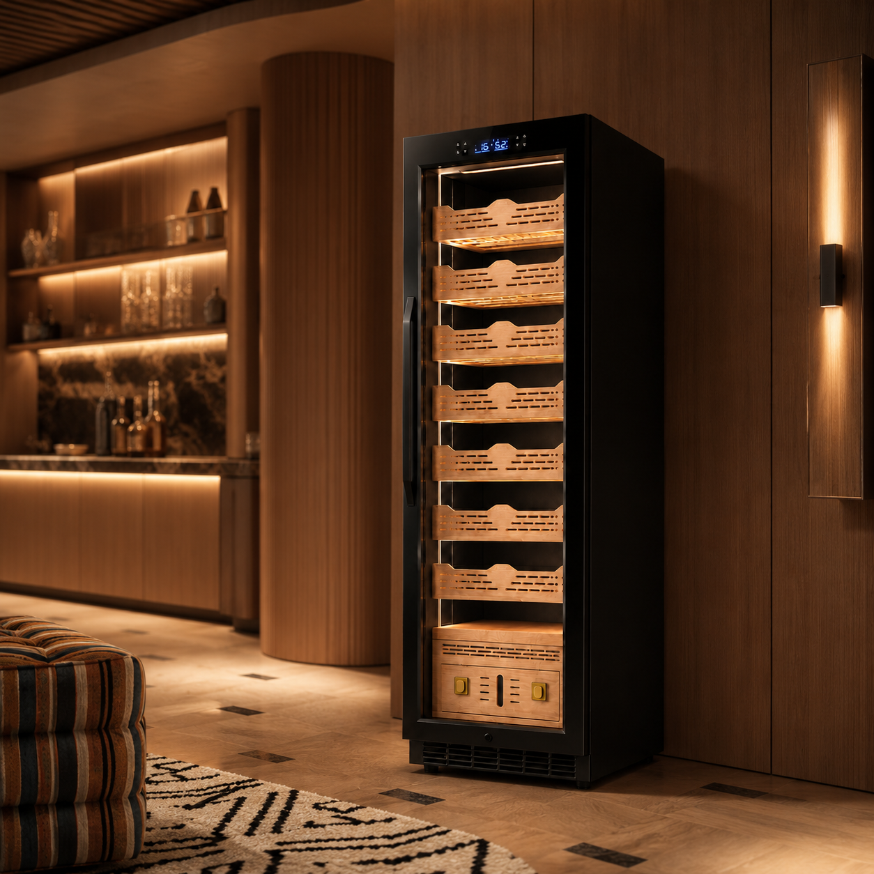 BXW-508 Single Door Humidor
