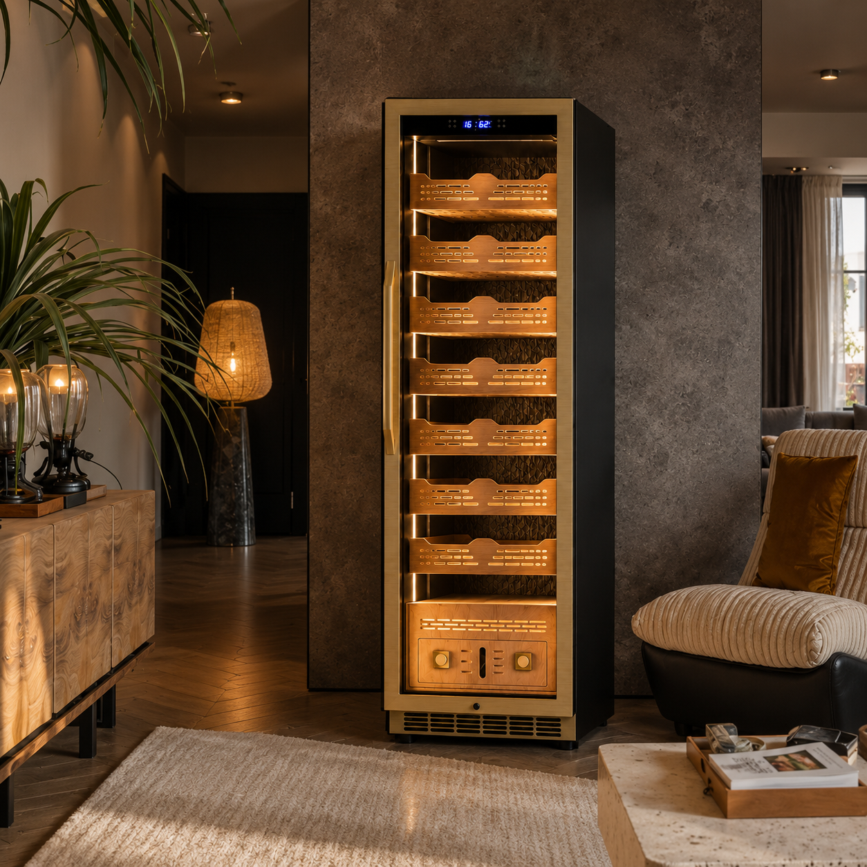 BXW-508 Single Door Humidor