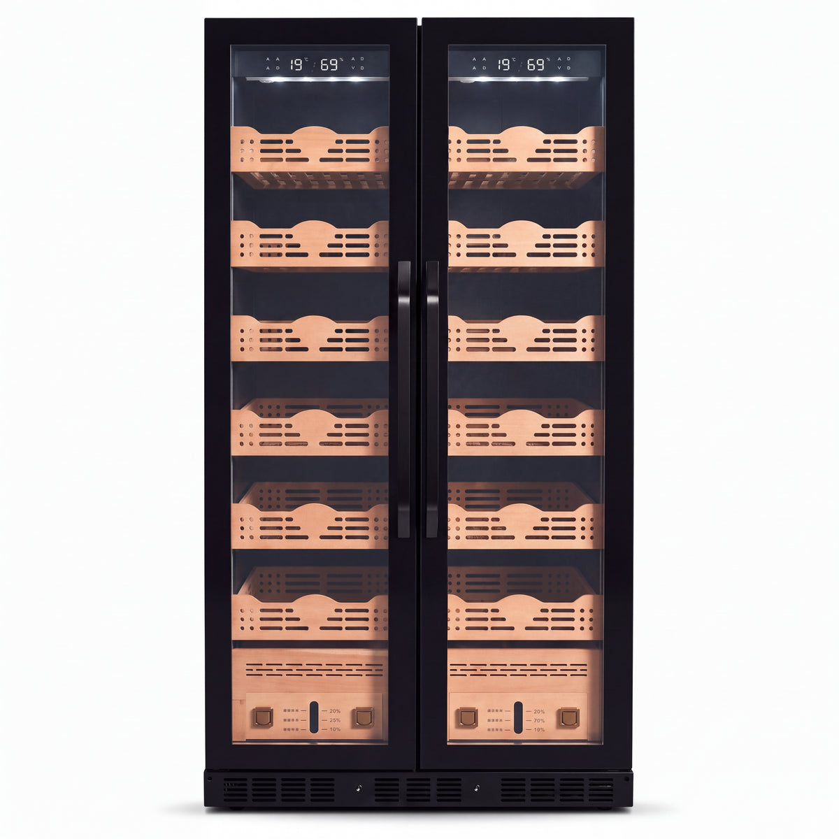 BALANS BXW-608 285L Dual Door Cigar Humidor Cabinet