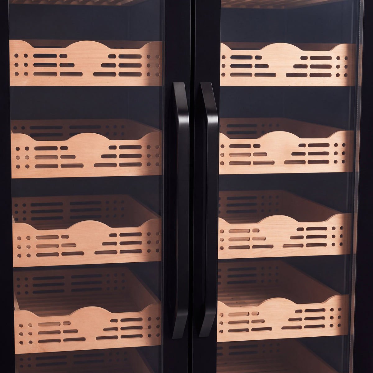 Spanish Cedar Cigar Humidor Cabinet for Premium Collection Storage