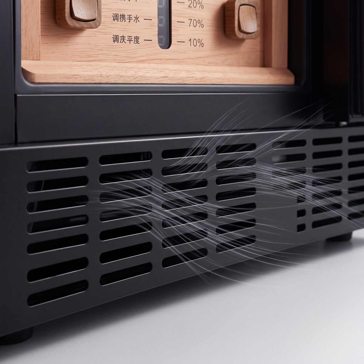 Freestanding Cigar Humidor Cabinet with Front Ventilation System