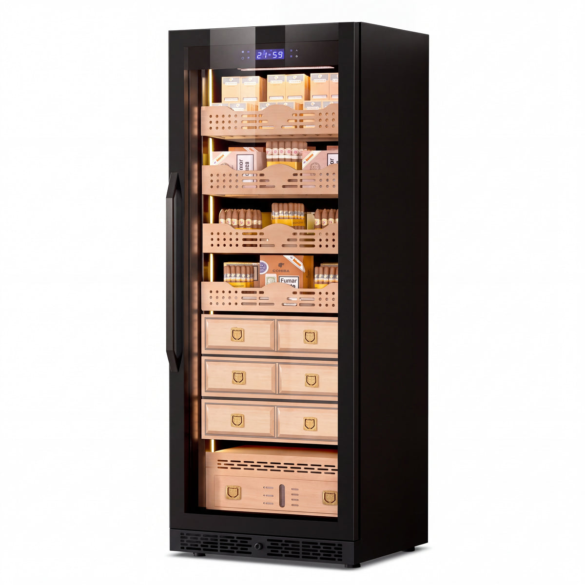 BALANS BXW-608 475L Large Cigar Humidor Cabinet  | 2,880–3,980 Cigars
