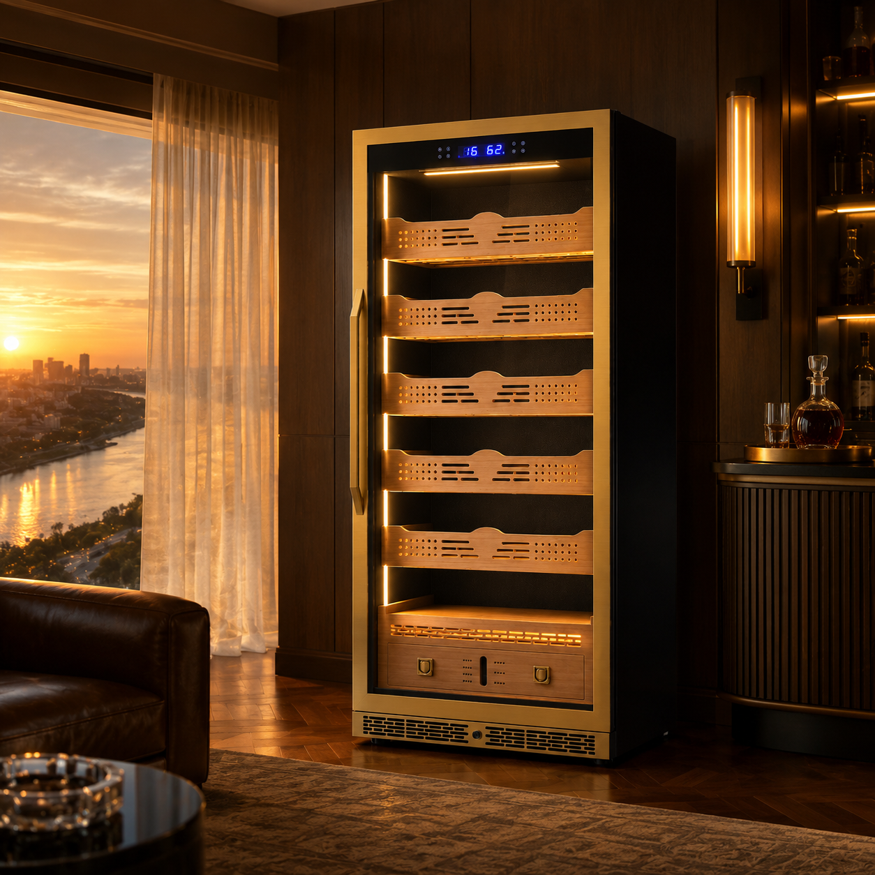 BXW-608 single Door Humidor