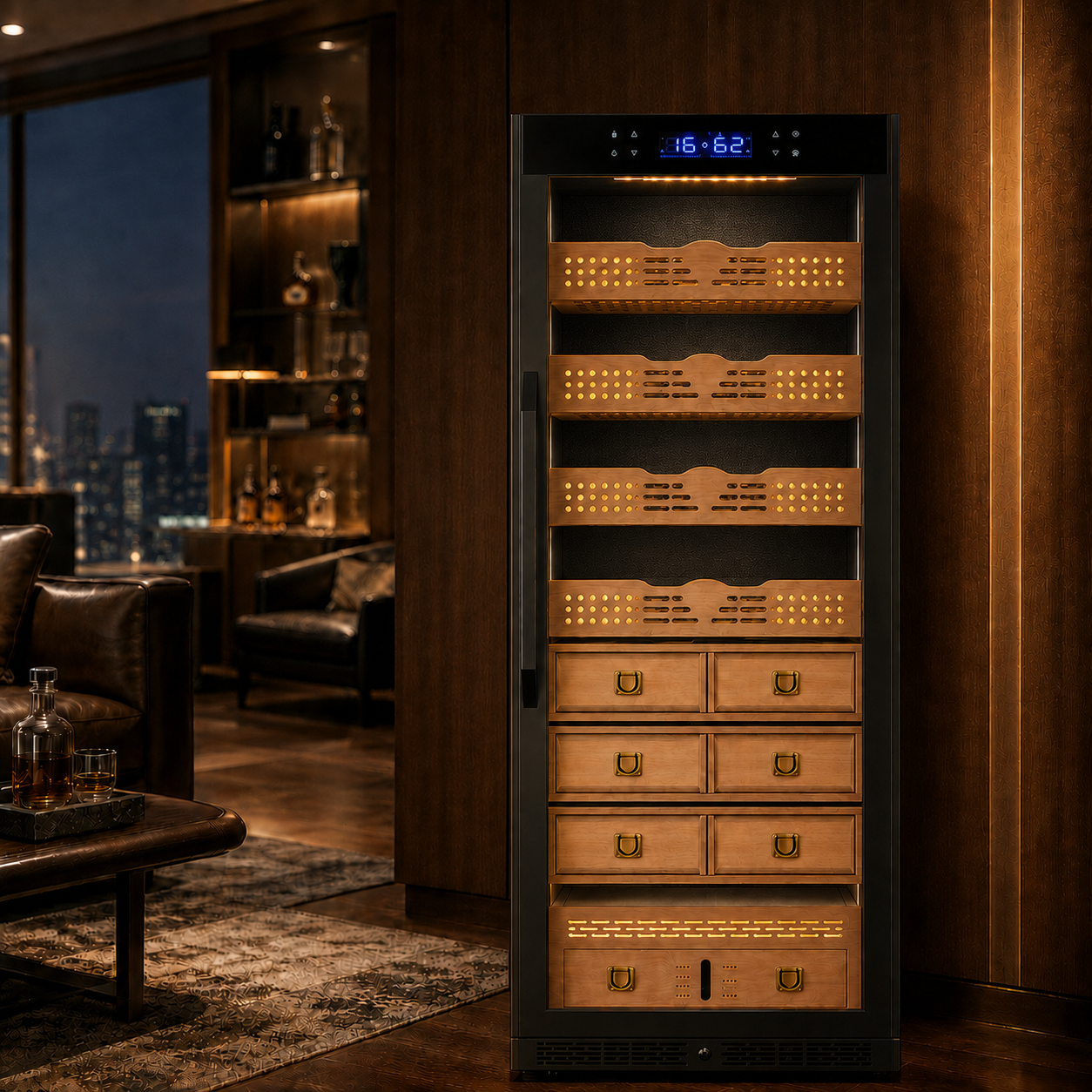 BXW-608 single Door Humidor