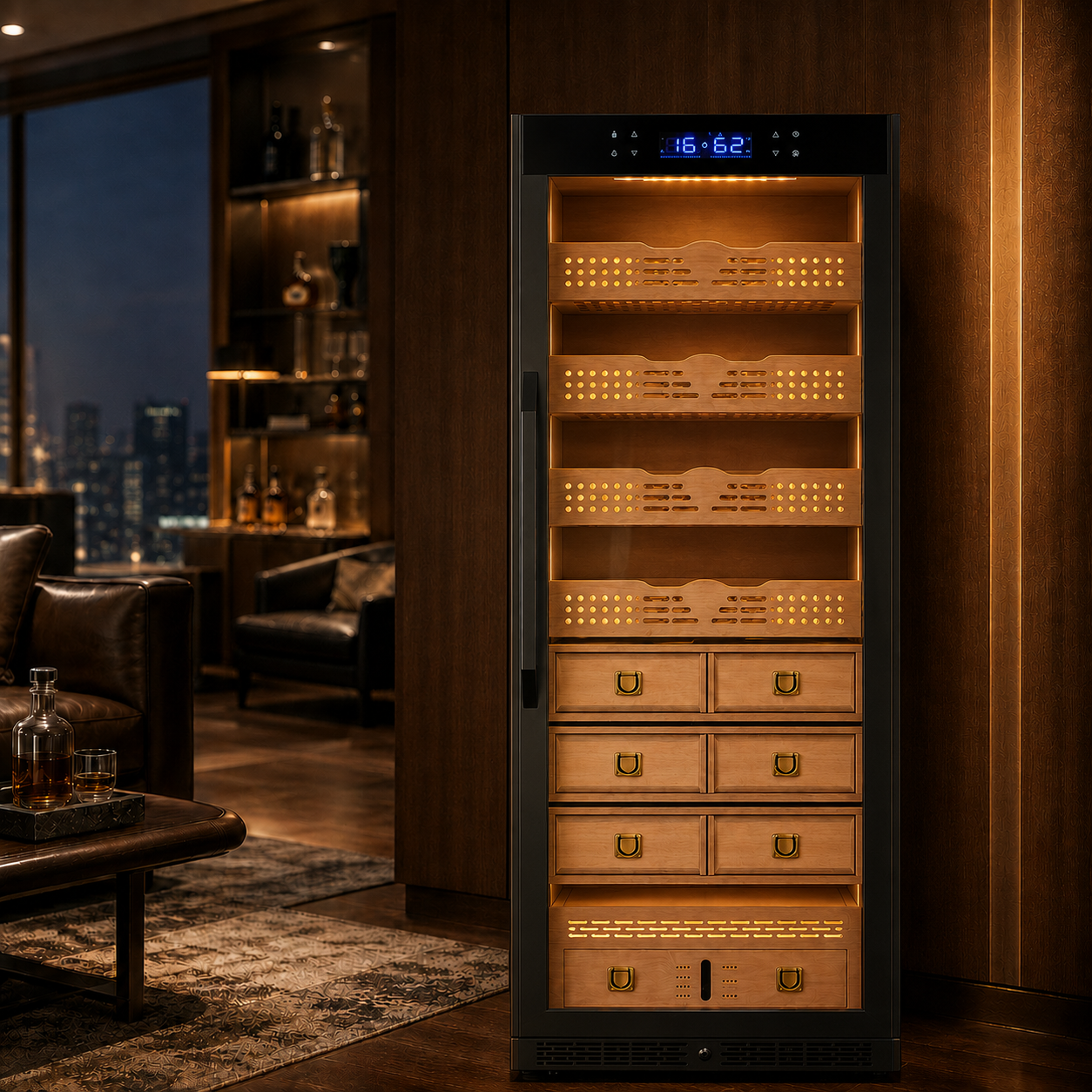BXW-608 single Door Humidor