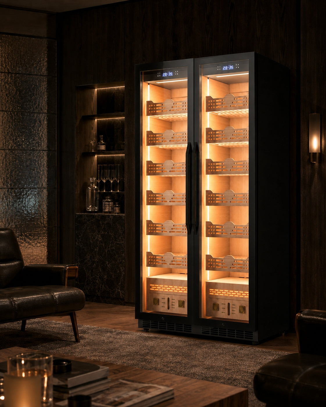BX-680 Double Door Humidor